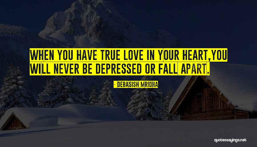 Depressed Heart Quotes By Debasish Mridha