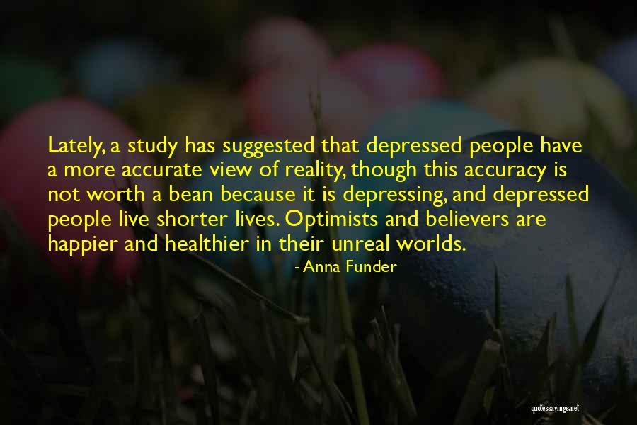 Depressed Quotes By Anna Funder