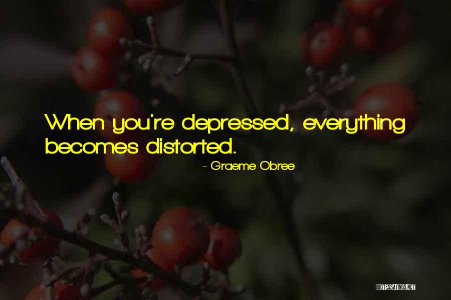 Depressed Quotes By Graeme Obree