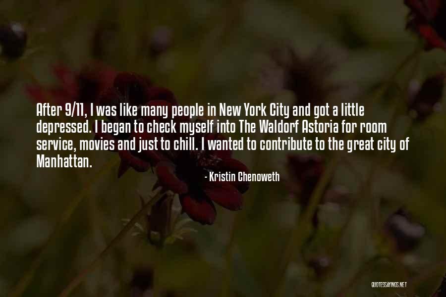 Depressed Quotes By Kristin Chenoweth