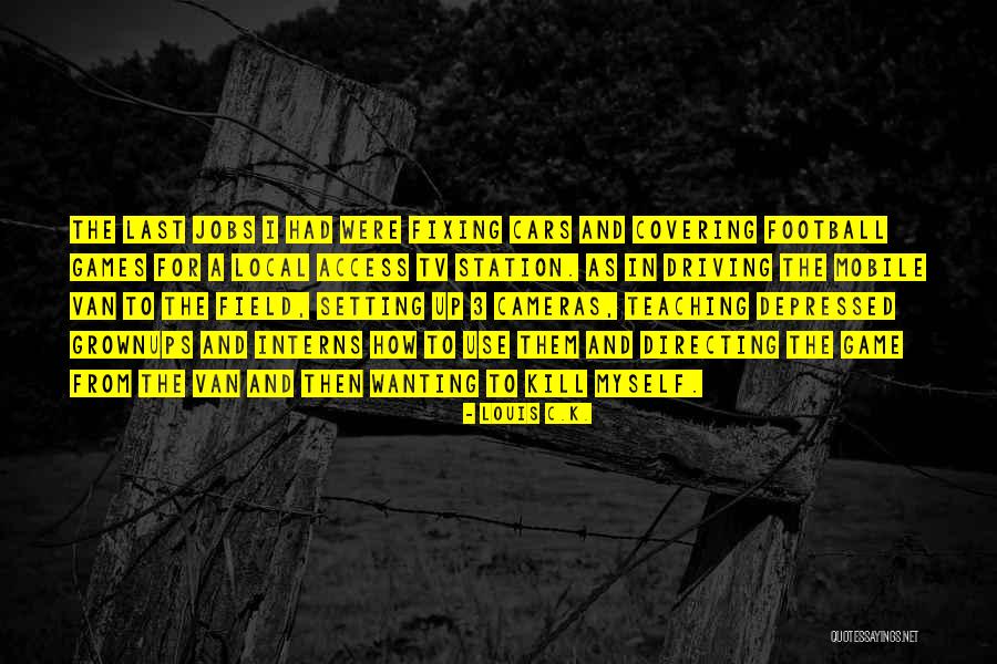 Depressed Quotes By Louis C.K.