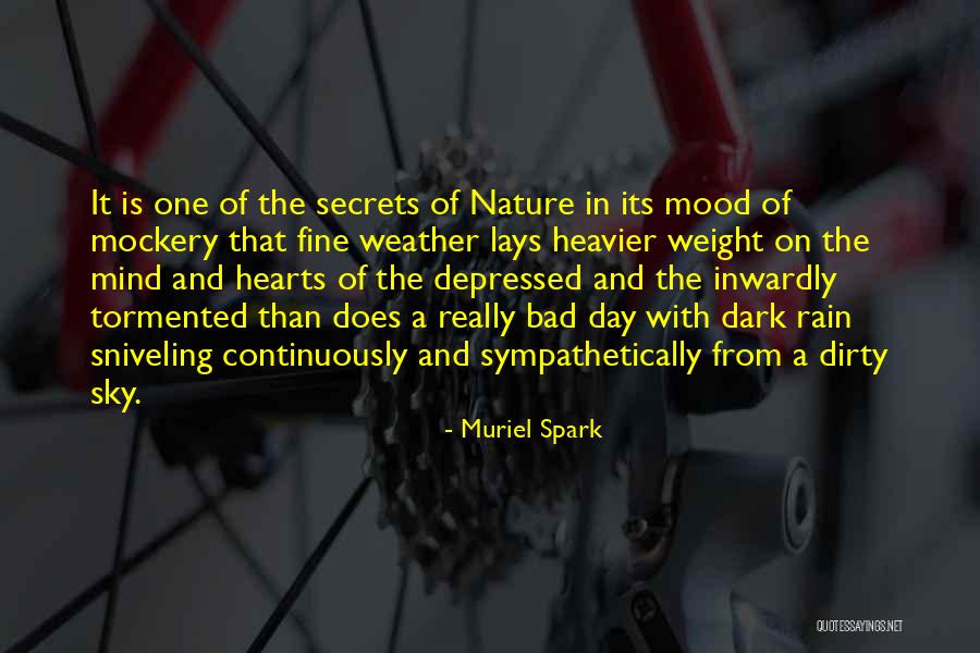 Depressed Quotes By Muriel Spark