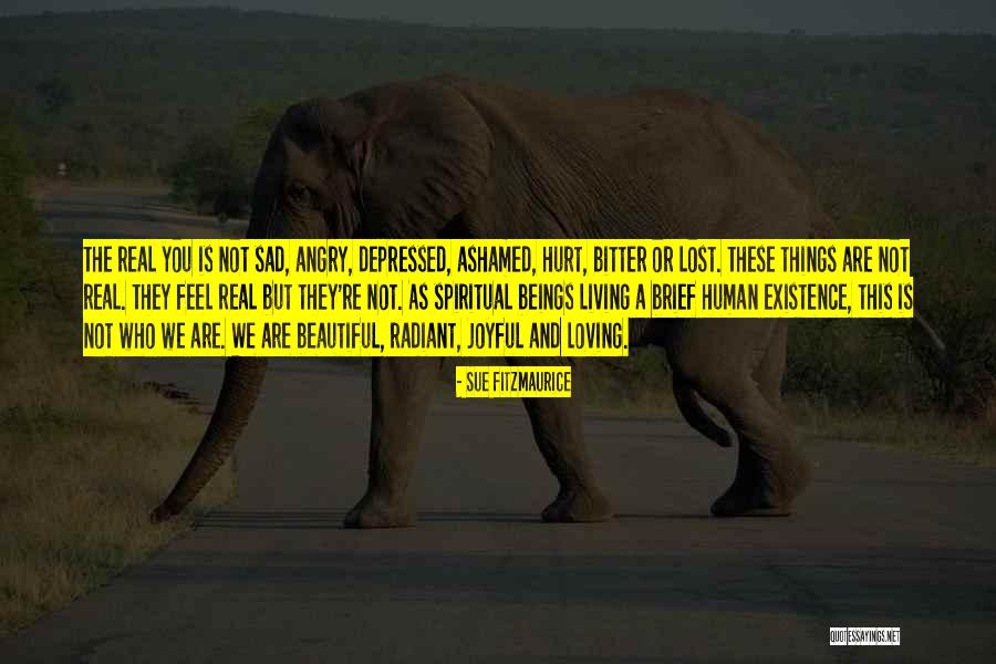 Depressed Quotes By Sue Fitzmaurice