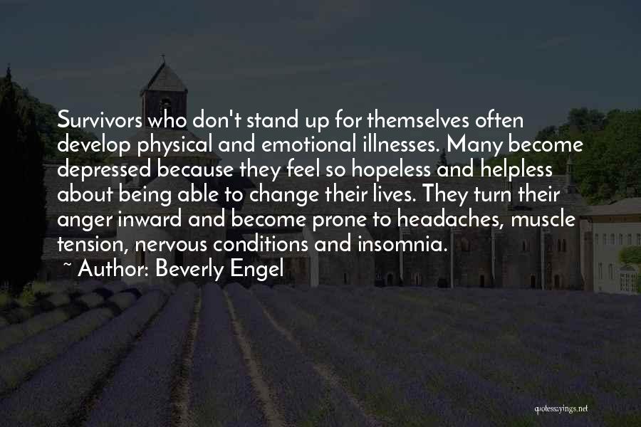 Depression And Anger Quotes By Beverly Engel