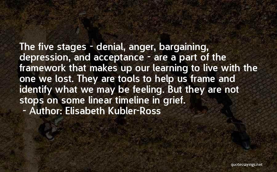 Depression And Anger Quotes By Elisabeth Kubler-Ross