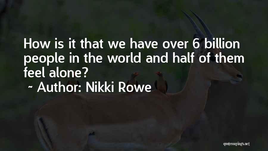 Depression And Hope Quotes By Nikki Rowe