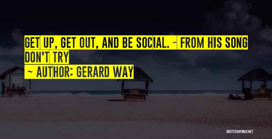 Depression And Life Quotes By Gerard Way