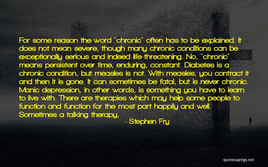 Depression And Life Quotes By Stephen Fry