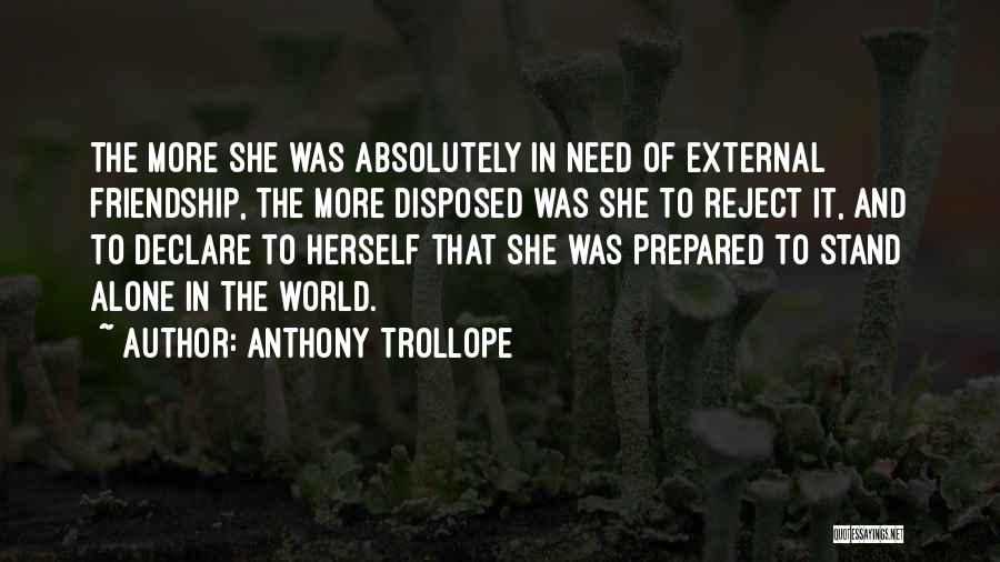 Depression And Loneliness Quotes By Anthony Trollope