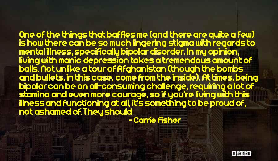 Depression And Mental Health Quotes By Carrie Fisher