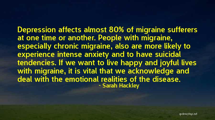 Depression And Mental Health Quotes By Sarah Hackley