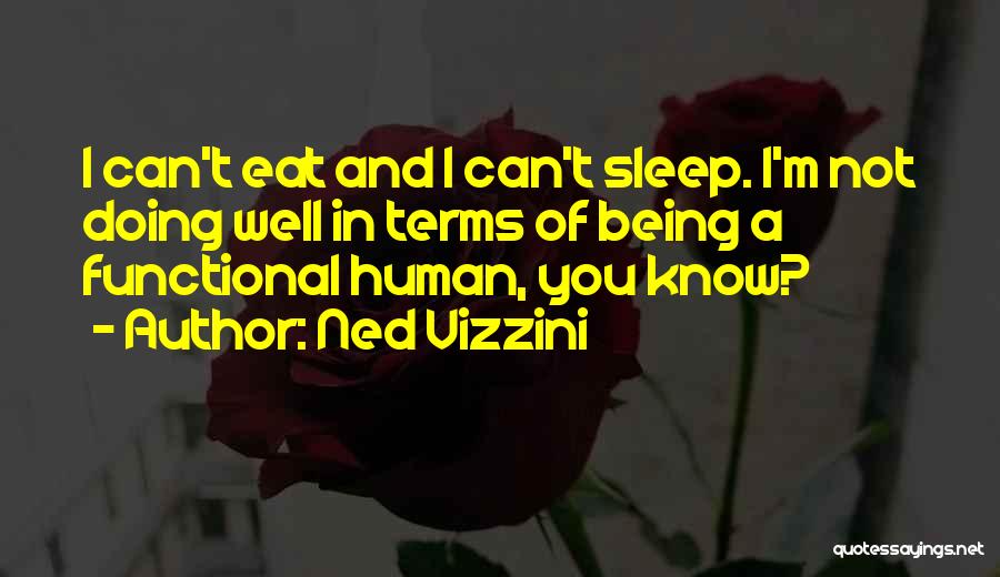 Depression And Sleep Quotes By Ned Vizzini