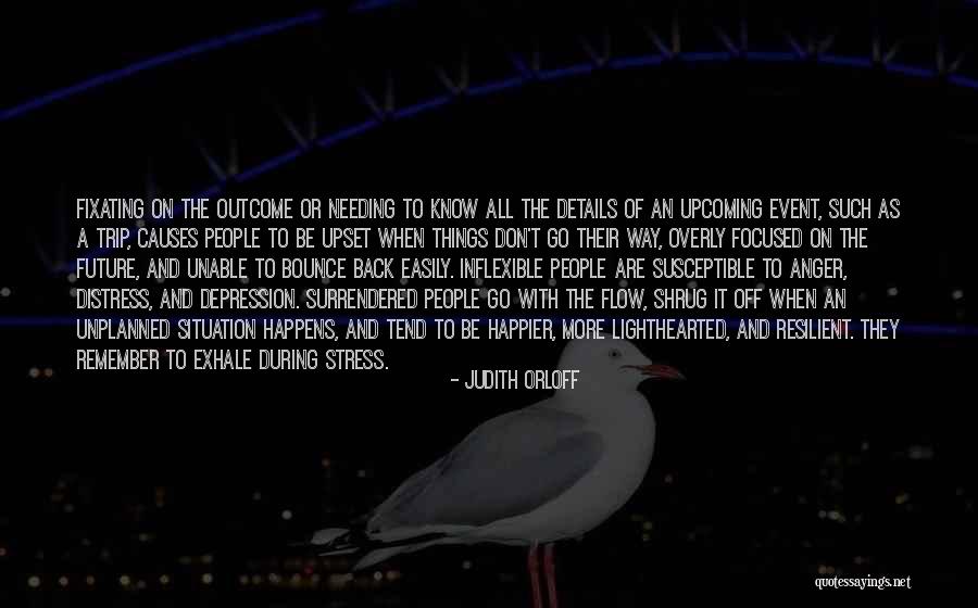 Depression And Stress Quotes By Judith Orloff