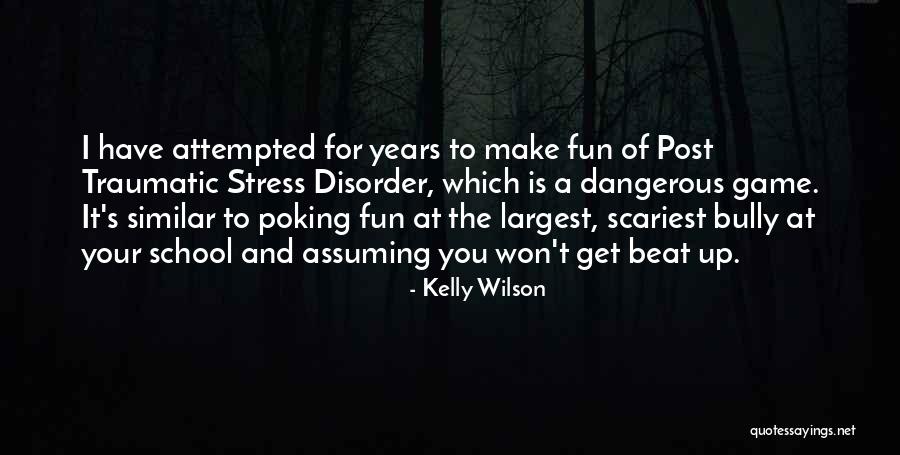 Depression And Stress Quotes By Kelly Wilson