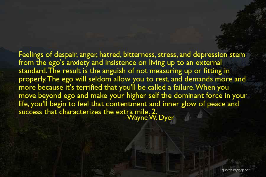 Depression And Stress Quotes By Wayne W. Dyer