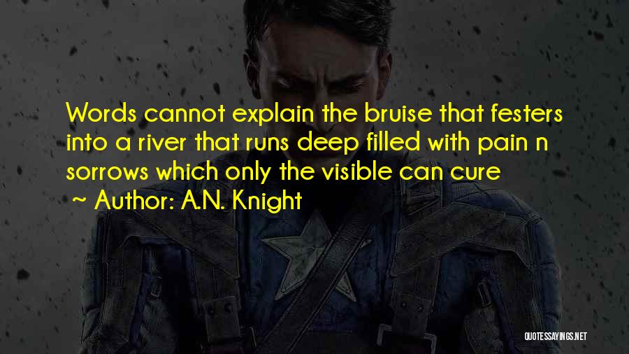 Depression Cure Quotes By A.N. Knight