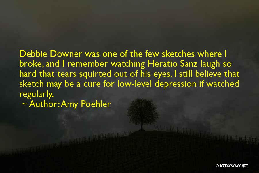 Depression Cure Quotes By Amy Poehler