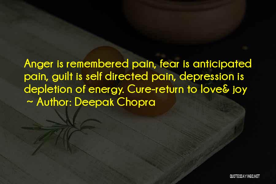 Depression Cure Quotes By Deepak Chopra