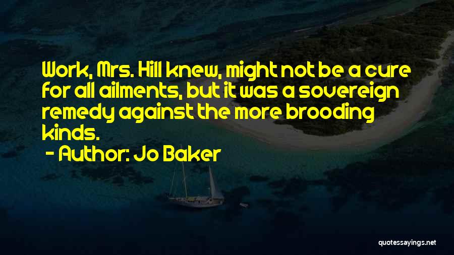 Depression Cure Quotes By Jo Baker