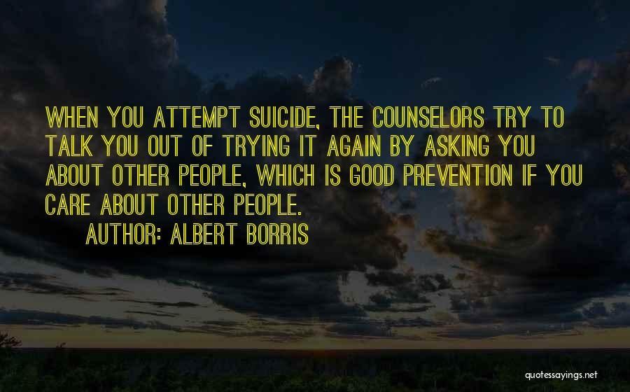 Depression Death Quotes By Albert Borris