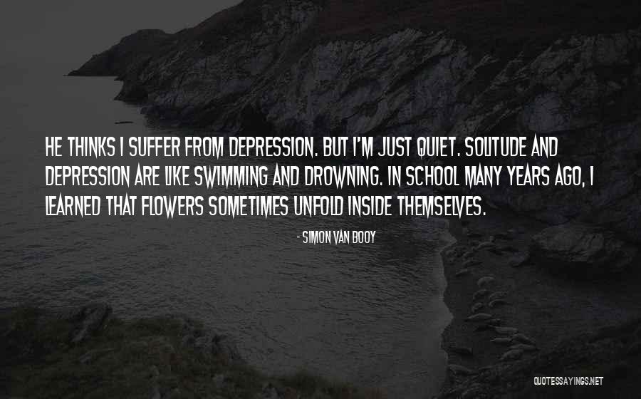 Depression Drowning Quotes By Simon Van Booy Depression Drowning Quotes By Simon Van Booy