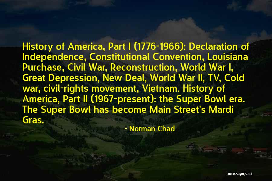 Depression Era Quotes By Norman Chad Depression Era Quotes By Norman Chad