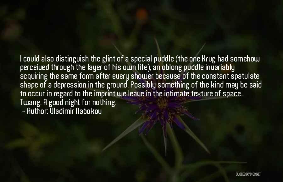 Depression In Life Quotes By Vladimir Nabokov