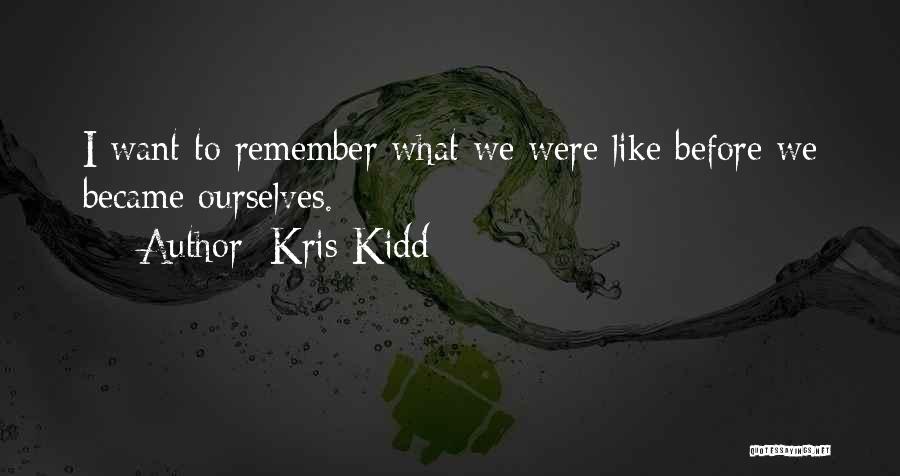 Depression In Youth Quotes By Kris Kidd