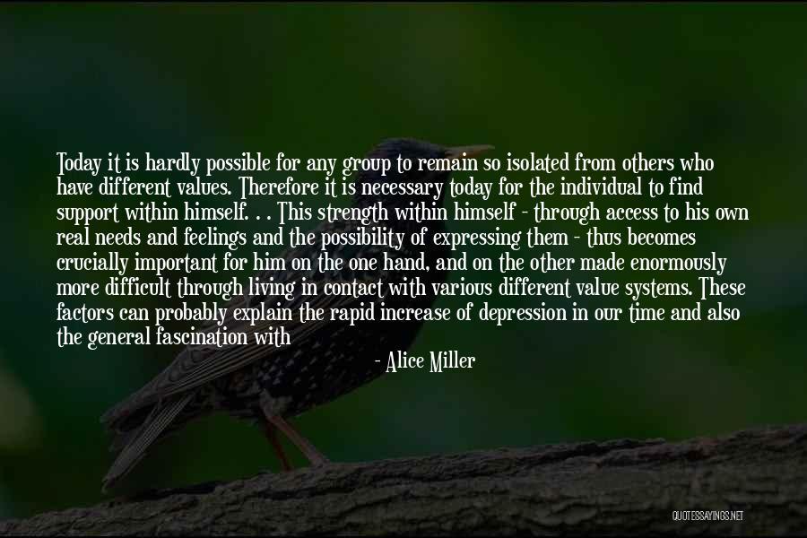 Depression Is So Real Quotes By Alice Miller Depression Is So Real Quotes By Alice Miller