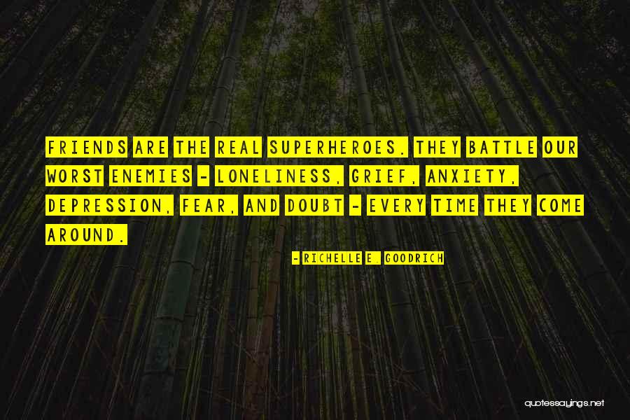 Depression Is So Real Quotes By Richelle E. Goodrich Depression Is So Real Quotes By Richelle E. Goodrich