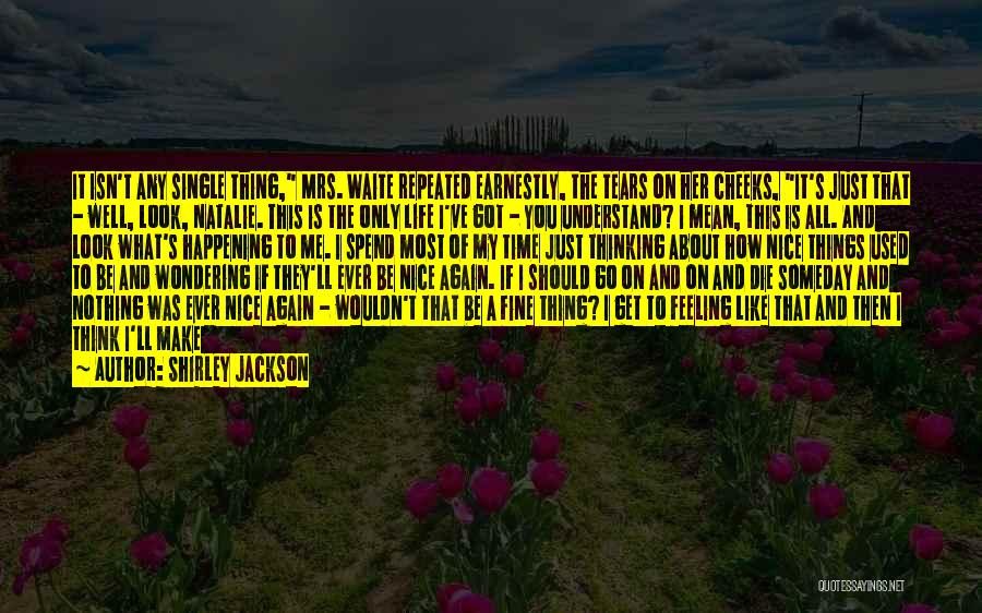 Depression Isn't Quotes By Shirley Jackson