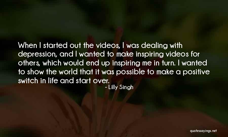 Depression Positive Quotes By Lilly Singh Depression Positive Quotes By Lilly Singh