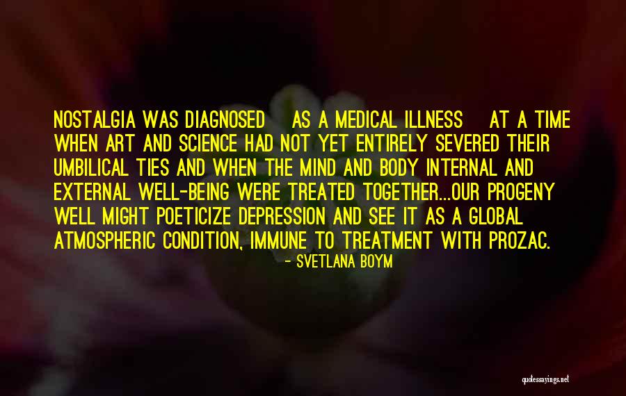 Depression Treatment Quotes By Svetlana Boym Depression Treatment Quotes By Svetlana Boym