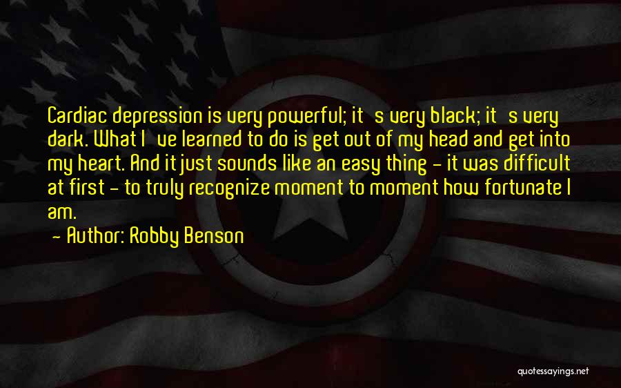 Depression We Heart It Quotes By Robby Benson