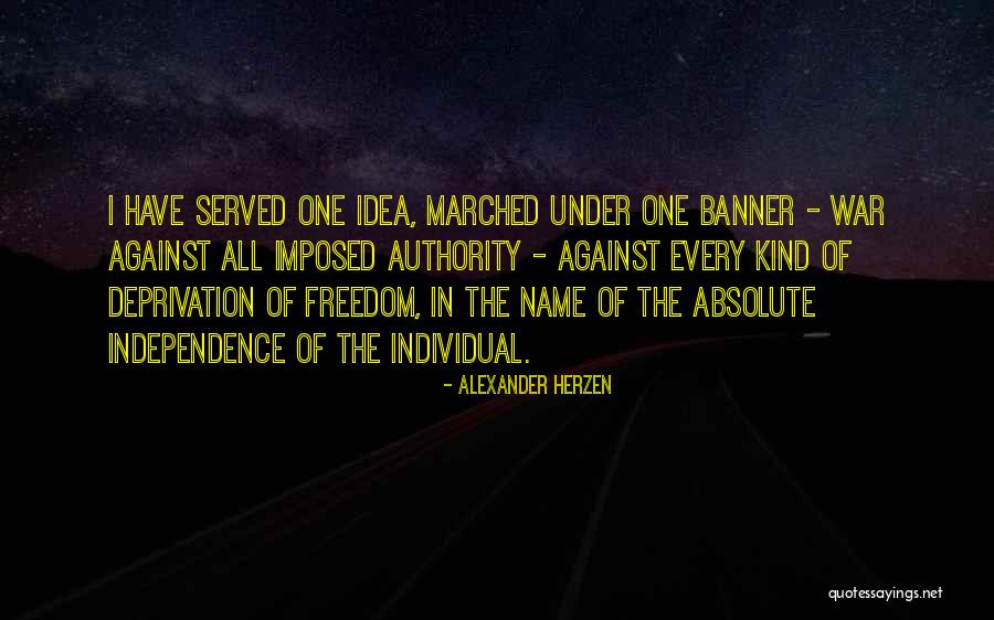 Deprivation Quotes By Alexander Herzen Deprivation Quotes By Alexander Herzen
