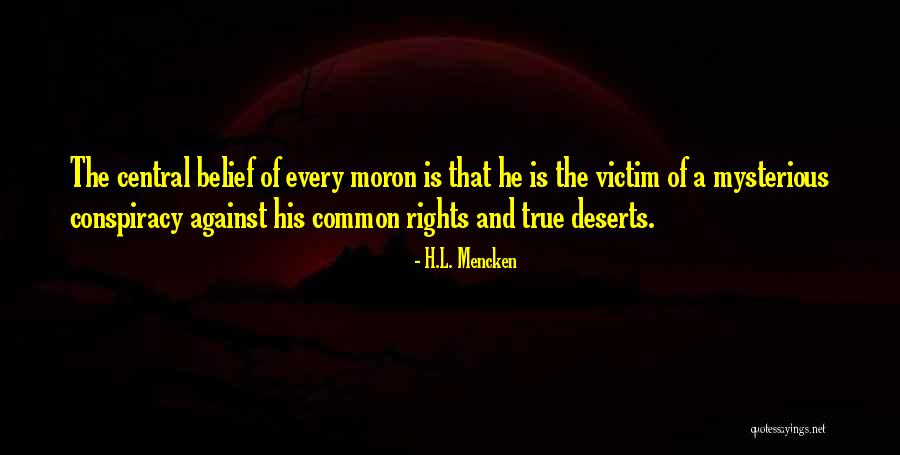 Deprogrammers Outer Quotes By H.L. Mencken