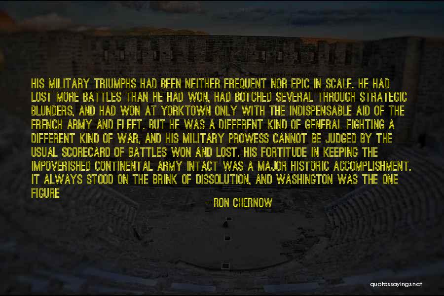 Deprogramming From Aa Quotes By Ron Chernow Deprogramming From Aa Quotes By Ron Chernow