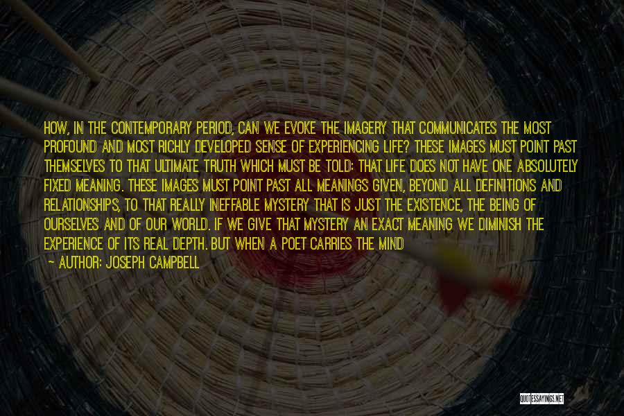 Depth Meaning Quotes By Joseph Campbell
