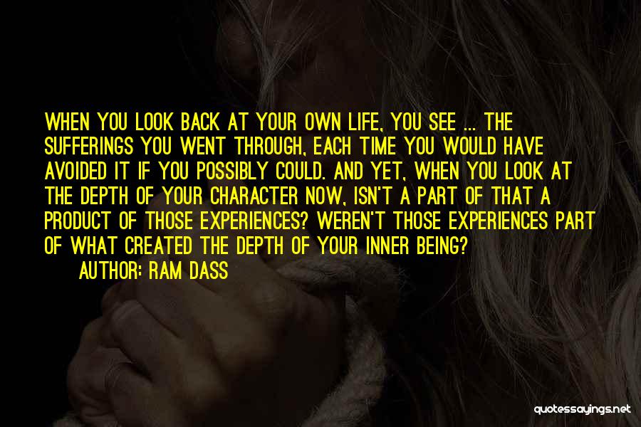 Depth Of Character Quotes By Ram Dass