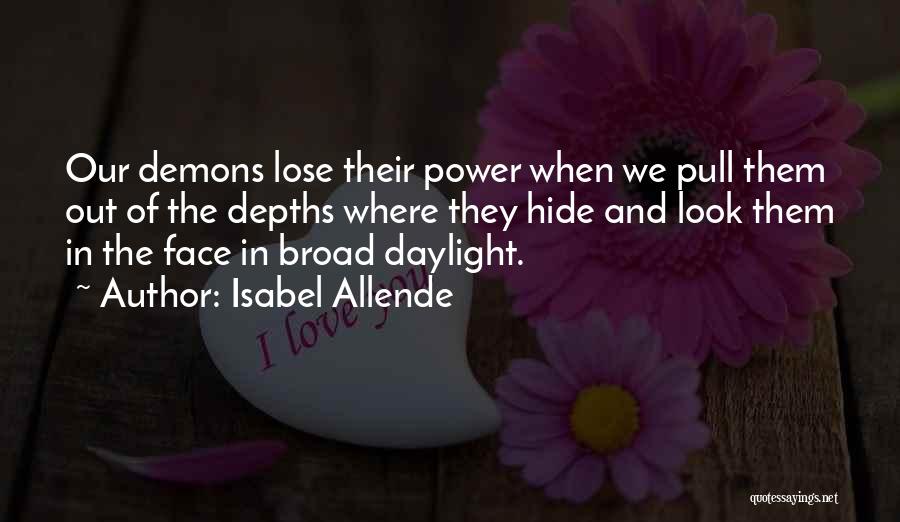 Depths Of Life Quotes By Isabel Allende