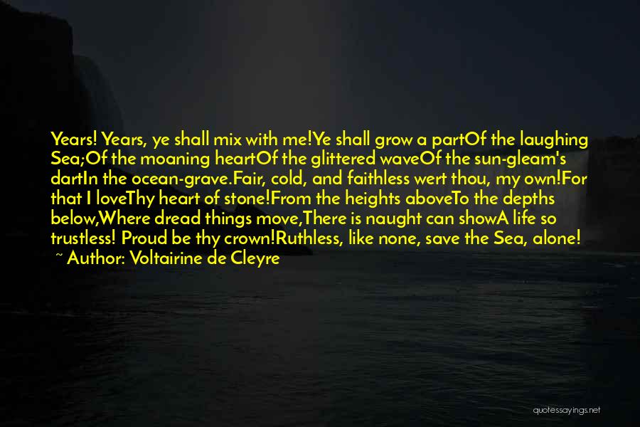 Depths Of Life Quotes By Voltairine De Cleyre