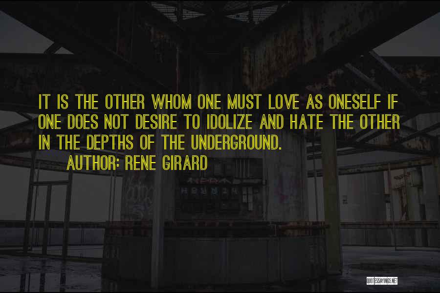 Depths Of Love Quotes By Rene Girard