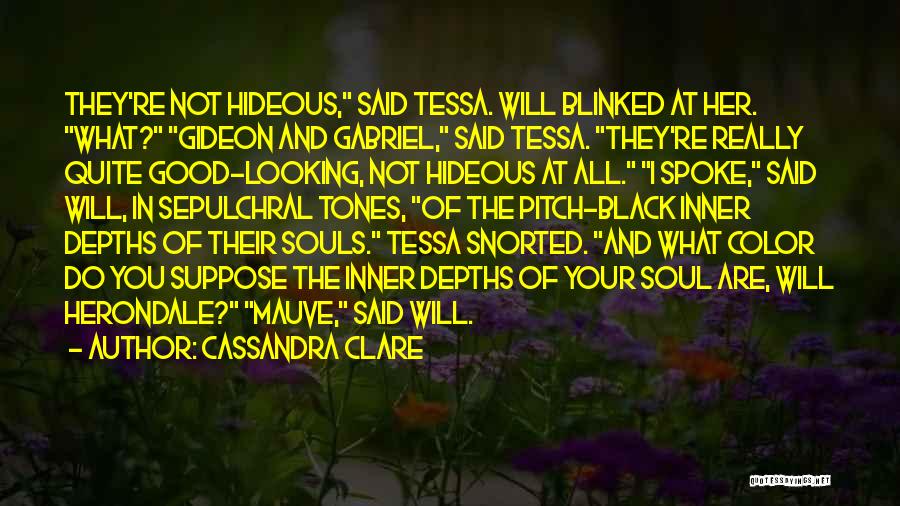 Depths Of Soul Quotes By Cassandra Clare