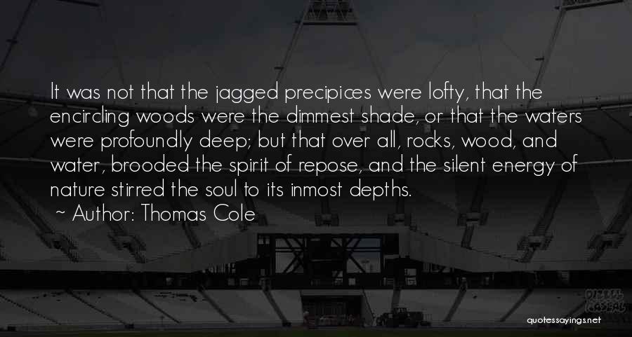 Depths Of Soul Quotes By Thomas Cole