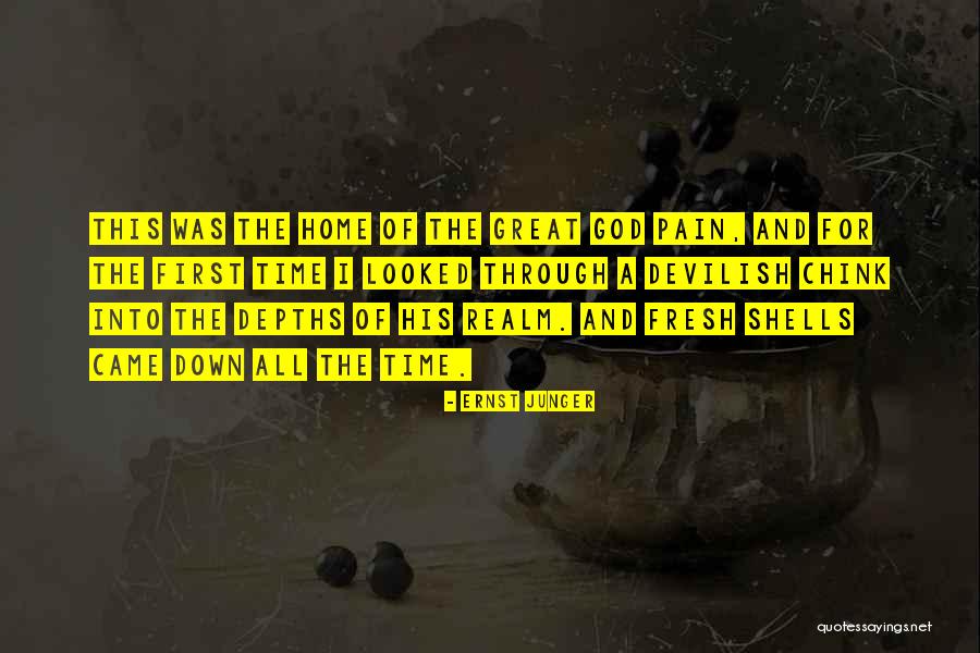 Depths Quotes By Ernst Junger Depths Quotes By Ernst Junger