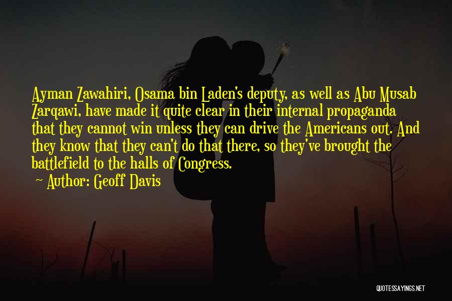 Deputy Quotes By Geoff Davis