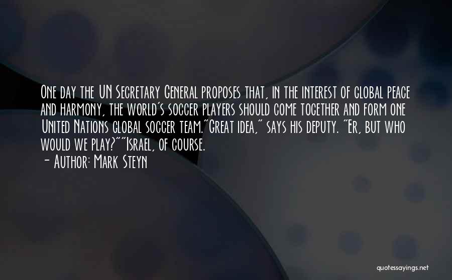 Deputy Quotes By Mark Steyn