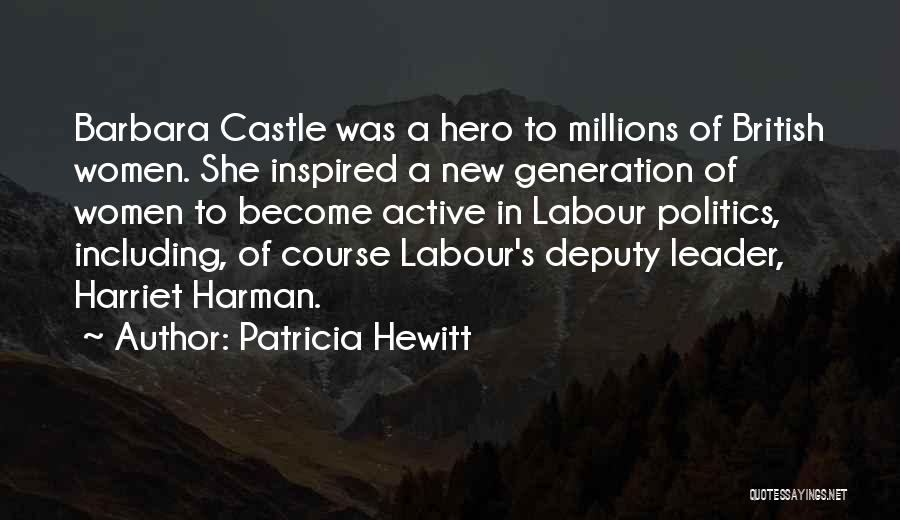 Deputy Quotes By Patricia Hewitt