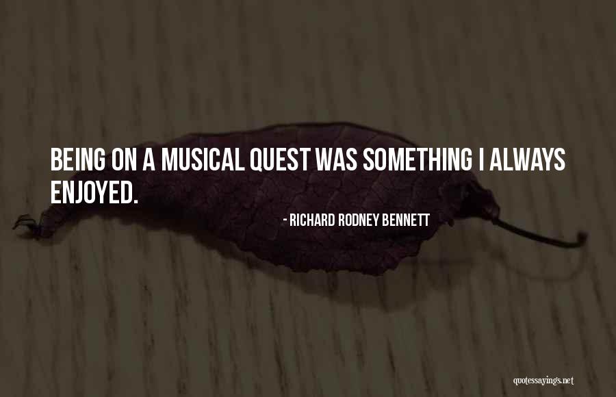 Der Wielded Quotes By Richard Rodney Bennett Der Wielded Quotes By Richard Rodney Bennett