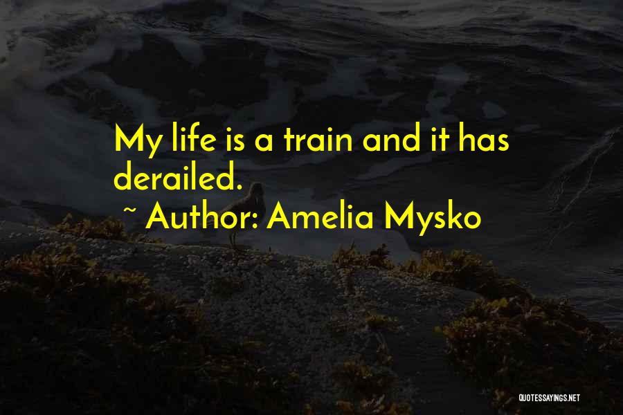 Derailed Quotes By Amelia Mysko